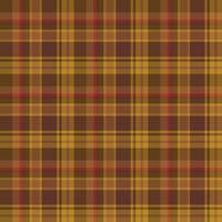 Plaid seamless pattern. Vector background of textile ornament. Flat fabric design.