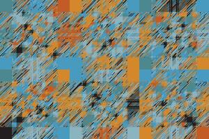 Modern glitch background. Color geometric abstract pattern vector. vector