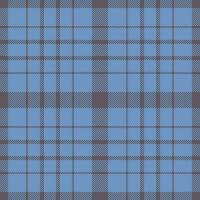 Plaid seamless pattern. Check fabric texture. Vector textile print.