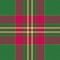 Texture textile plaid of pattern fabric background with a vector seamless tartan check.