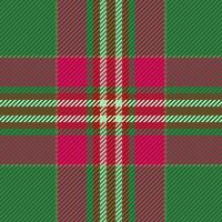 Texture textile plaid of pattern fabric background with a vector seamless tartan check.