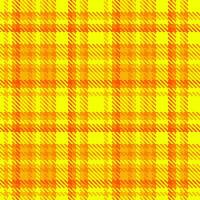 Check fabric background of plaid textile seamless with a tartan texture vector pattern.