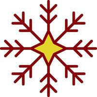 Snowflake Vector Icon Design