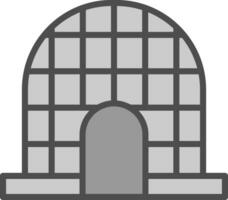 Igloo Vector Icon Design