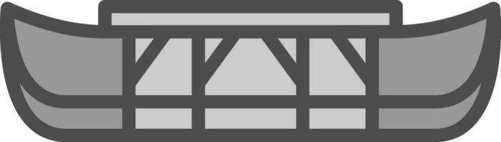 Eskimo kayak Vector Icon Design