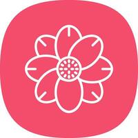 Arctic flower Vector Icon Design