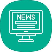 News Vector Icon Design