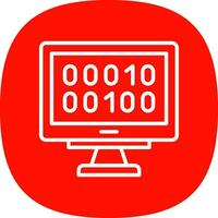 Binary Vector Icon Design
