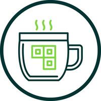 Hot cocoa Vector Icon Design