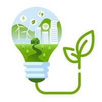 Smart Energy Smart City vector