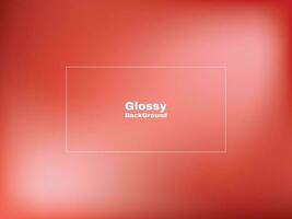 red glossy blurred vector background