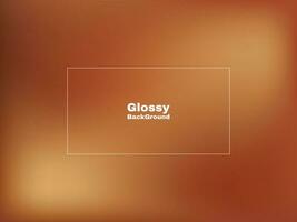 brown glossy blurred vector background