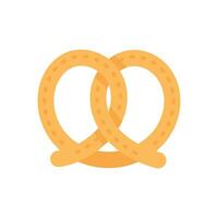 Pretzel icon in vector. Illustration vector