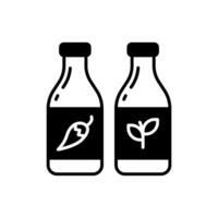 Sauces icon in vector. Illustration vector