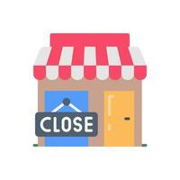 Store Closed icon in vector. Illustration vector