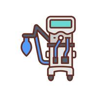 ventilador icono en vector. ilustración vector