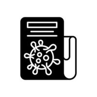 Coronavirus News icon in vector. Illustration vector