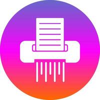 Shredder Vector Icon Design