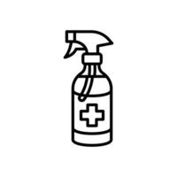 Disinfectant Spray icon in vector. Illustration vector
