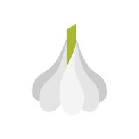 Garlic icon in vector. Illustration vector