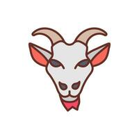 goat icon in vector. Illustration vector