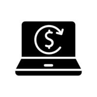 Data analysis icon vector. Data science illustration sign. Analytics symbol. Trading logo. vector