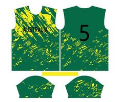 Australia cricket team sports kid design or Australia cricket jersey design vector