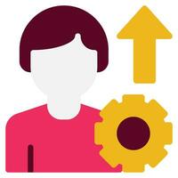 Leadership Development icon can be used for uiux, etc vector