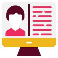 HR Technology icon can be used for uiux, etc vector