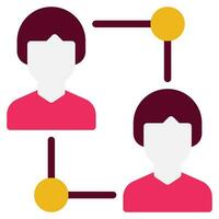 Employee Relations icon can be used for uiux, etc vector