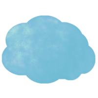 cute colorful clouds png