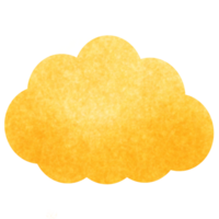 cute colorful clouds png