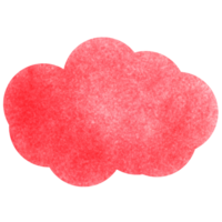 cute colorful clouds png