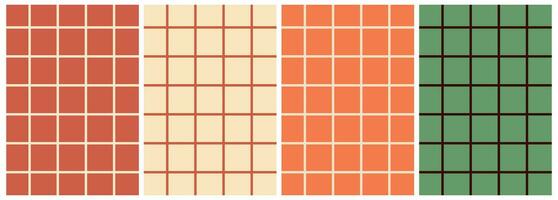 Set of colorful abstract backgrounds.Y2k aesthetic.Vector cards in retro psychedelic style.Groovy backgrounds vector