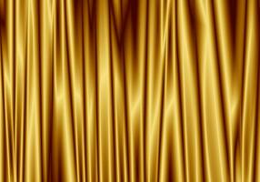 Gold curtain reflect with light spot on background. photo