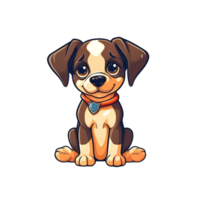 Cute Puppy Dog No Background Image Applicable to any Context Perfect for Print On Demand Merchandise png