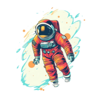 Spaceman Astronaut No Background Applicable to any context great for print on demand Merchandise png