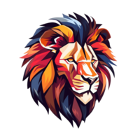 Lion No Background  Applicable to any context Great for print on demand merchandise png