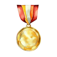 or médaille pour gagnant sport athlète png