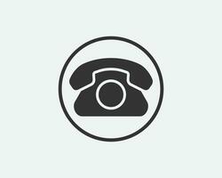 Phone icon vector illustration. Call center app. Telephone icons trendy flat style. Contact us line silhouette.