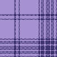 Plaid check pattern. Seamless fabric texture. Tartan textile print. vector