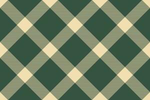 Tartan plaid background, diagonal check seamless pattern. Vector fabric texture for textile print, wrapping paper, gift card, wallpaper.