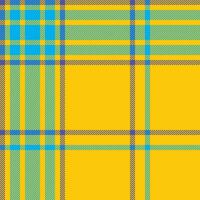 Plaid check pattern. Seamless fabric texture. Tartan textile print. vector