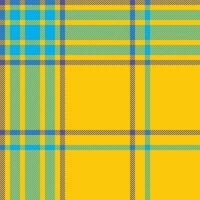 Plaid check pattern. Seamless fabric texture. Tartan textile print. vector