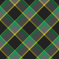 Seamless pattern of scottish tartan plaid. Repeatable background with check fabric texture. Vector backdrop striped textile print.