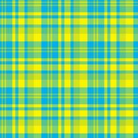 Plaid seamless pattern. Vector background of textile ornament. Flat fabric design.