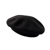 negro sombrero aislado sobretransparente antecedentes png