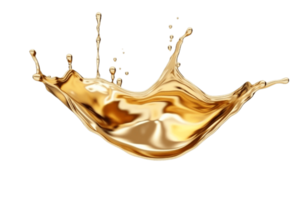 a splash of liquid on a transparent background png