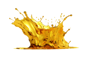 a splash of liquid on a transparent background png