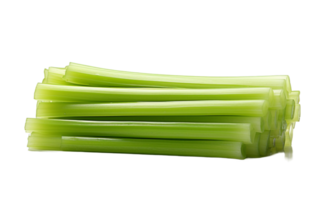 a pile of celery sticks on a transparent background png